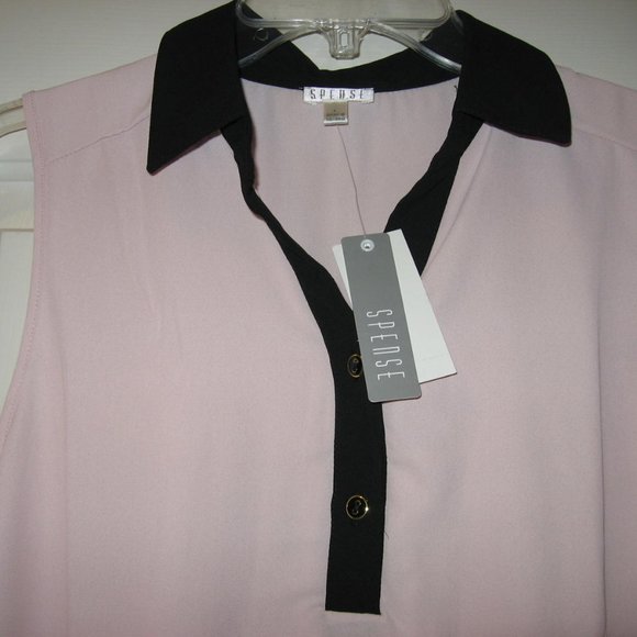 Spense Sleeveless Top Size L NWT - Picture 4 of 8